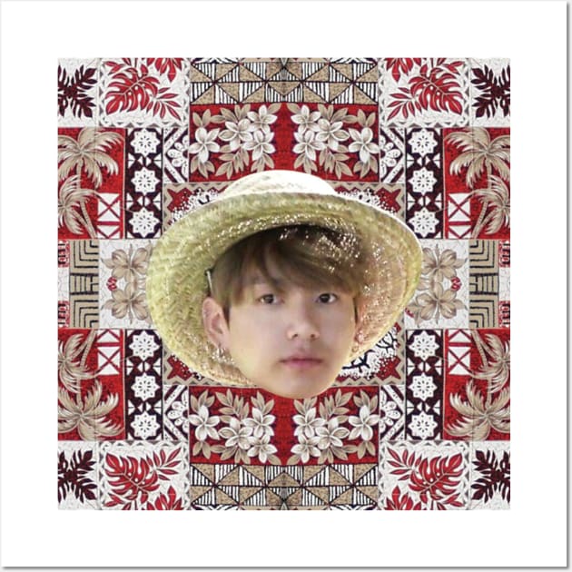 HAWAII JUNGKOOK V2 Wall Art by YoshFridays